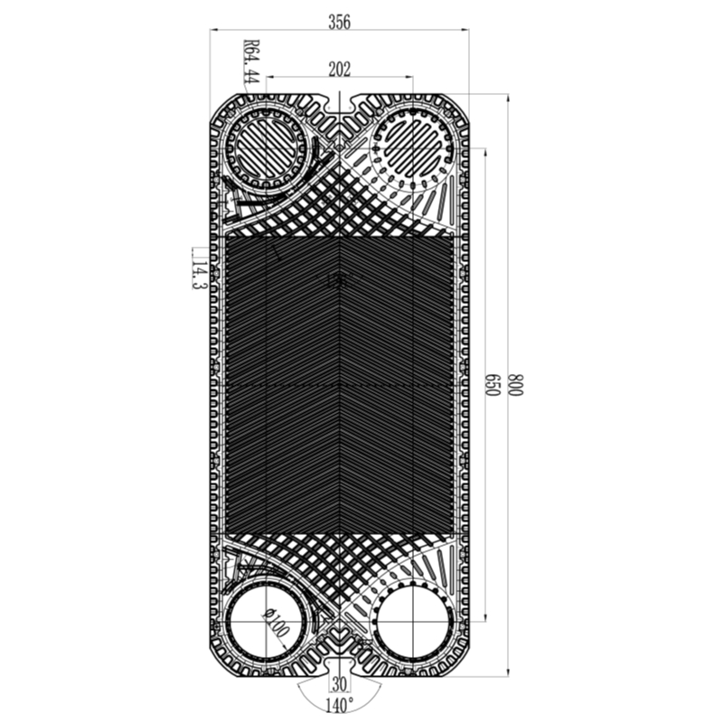 FP19 FUNKE Gasketed Plate Heat Exchangers