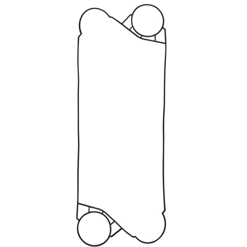 V130 VICARB Heat Exchanger Plates