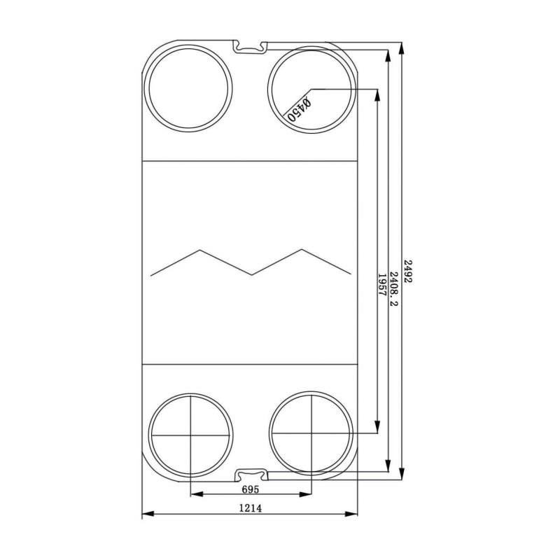 VT2508 GEA Heat Exchanger Plates