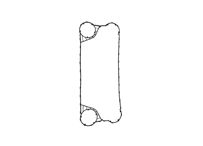 gasket in plate heat exchanger