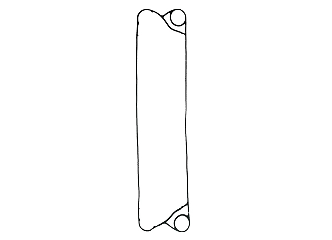 gasket in plate heat exchanger